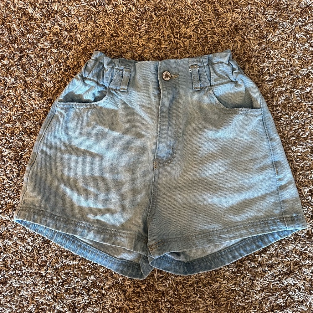 KanCan Blue High Waist Denim Shorts